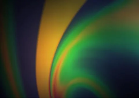 Dark Green, Red vector glossy bokeh pattern. Stock Illustration