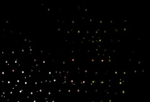 Dark Green, Red vector layout with circles, lines, rectangles. 스톡 일러스트