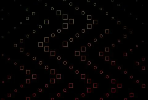 Dark Green, Red vector layout with rectangles, squares. Stock Illustration