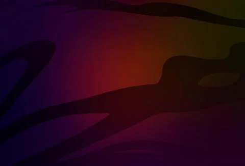 Dark Green, Red vector modern elegant layout. Illustrazione stock