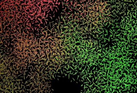 Dark Green, Red vector pattern with sharp lines. Stock Illustration