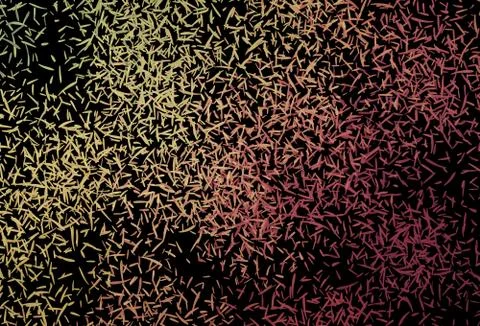 Dark Green, Red vector pattern with sharp lines. 스톡 일러스트