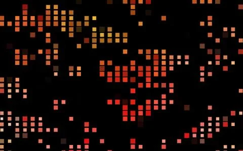 Dark Green, Red vector pattern in square style. 스톡 일러스트