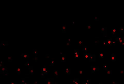 Dark Green, Red vector pattern in polygonal style with circles. 스톡 일러스트