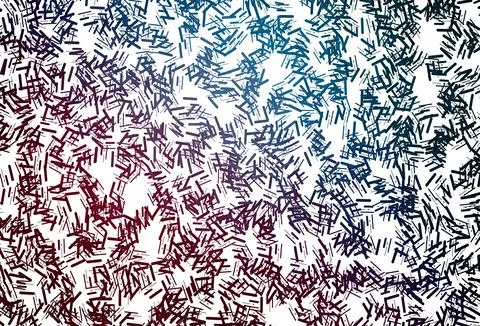 Dark green, red vector pattern with narrow lines. Stock Illustration