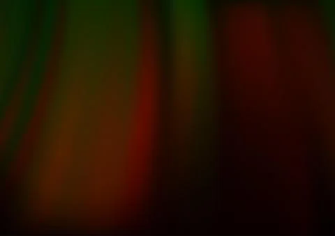 Dark Green, Red vector pattern with bubble shapes. Stock Illustration