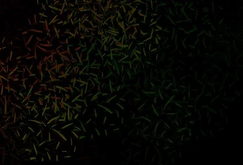 Dark Green, Red vector pattern with sharp lines. Stock Illustration