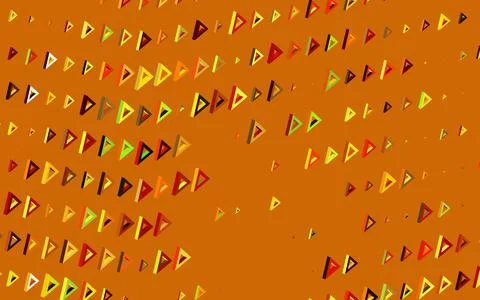 Dark Green, Red vector pattern with polygonal style. 스톡 일러스트