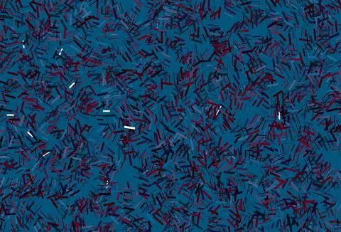 Dark green, red vector pattern with narrow lines. Stock Illustration