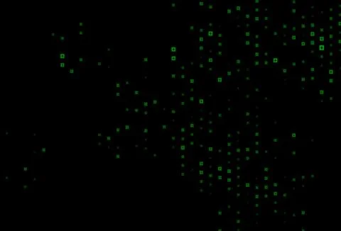 Dark Green, Red vector texture in rectangular style. Stock Illustration