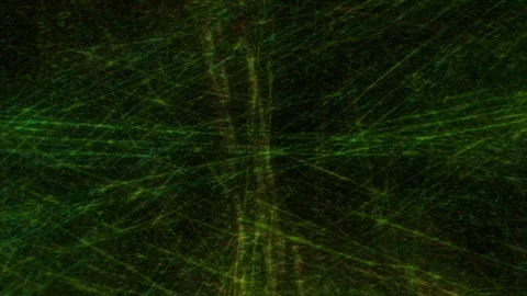 Dark Green Scratch Web Texture With Glowing Lines Stock Footage 335893252