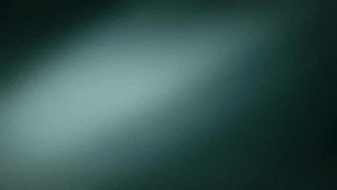 Dark green teal gradient with grainy texture and subtle blur background 4K .. Stock Photos