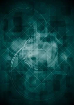 Dark green tech background. Eps 10 vector Dark green tech background. Eps ... Stockfoto's