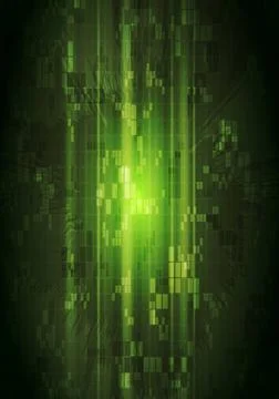 Dark green technology background. Vector design eps 10 Dark green technolo... Stock Photos