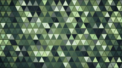 Dark green triangles pattern seamless loop background 4k (4096x2304) Stock Footage 48776143