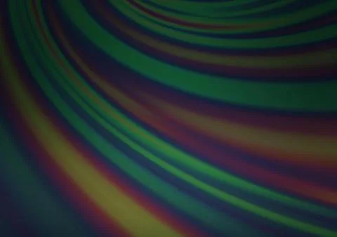 Dark Green vector abstract blurred pattern. Stockillustratie