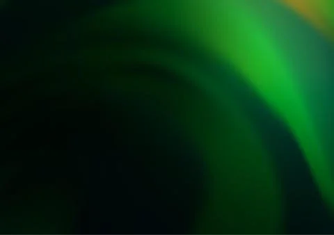 Dark Green vector abstract blurred background. Illustrazione stock