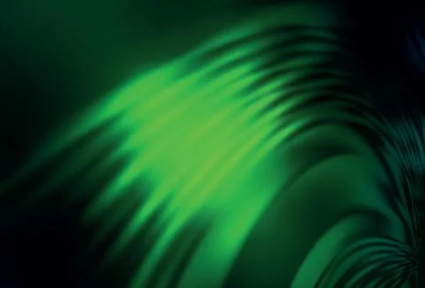 Dark Green vector abstract blurred layout. Stock Illustration