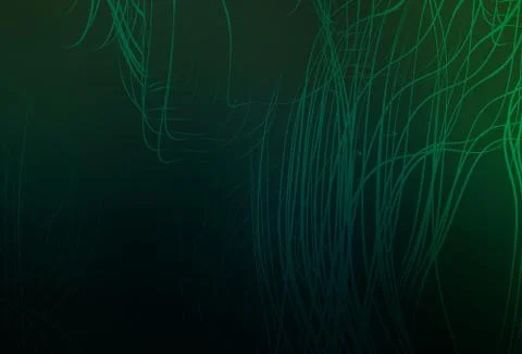 Dark Green vector abstract bright pattern. Illustrazione stock