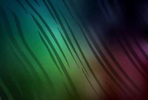 Dark Green vector abstract bright template. Stock Illustration