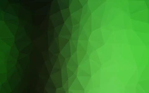 Dark Green vector abstract mosaic pattern. Illustrazione stock