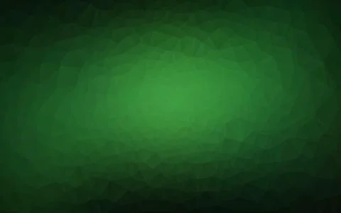 Dark Green vector abstract mosaic pattern. Illustrazione stock