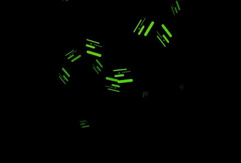 Dark green vector backdrop with long lines. Stock Illustration