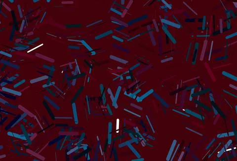 Dark green vector backdrop with long lines. Stock Illustration