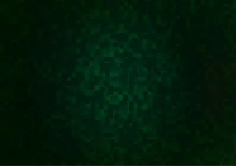 Dark Green vector backdrop with rectangles, squares. Stock Illustration