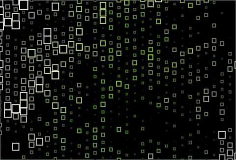 Dark Green vector background with rectangles. 스톡 일러스트