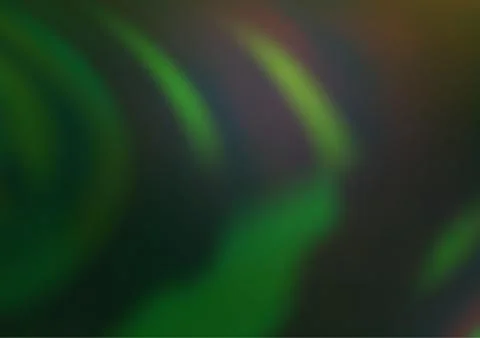 Dark Green vector blur pattern. Illustrazione stock