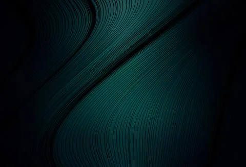 Dark Green vector blurred background. Stock Illustration