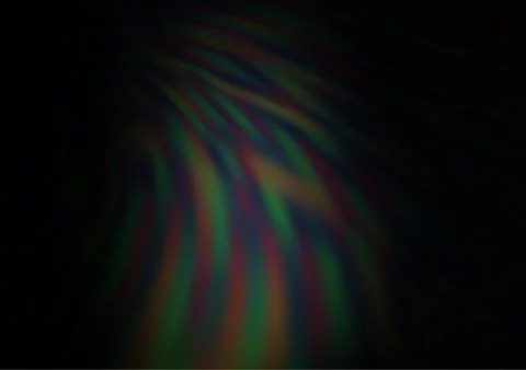 Dark Green vector blurred bright pattern. 스톡 일러스트