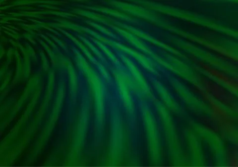 Dark Green vector blurred bright pattern. Stock Illustration