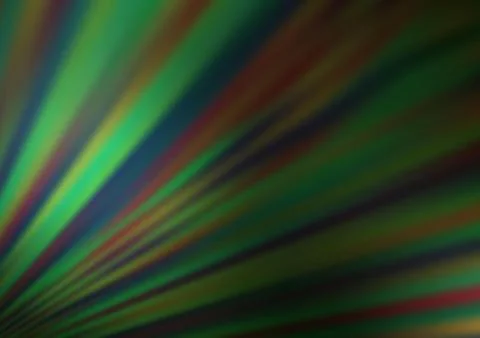 Dark Green vector blurred bright pattern. イラスト素材