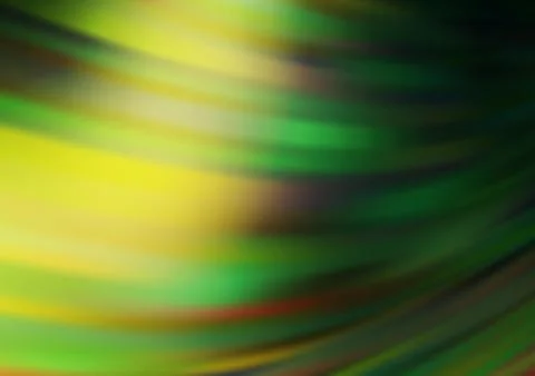 Dark Green vector blurred shine abstract pattern. Illustrazione stock