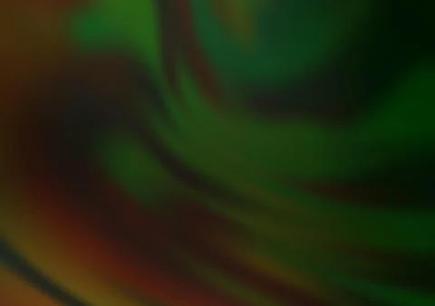 Dark Green vector blurred shine abstract pattern. Stock Illustration