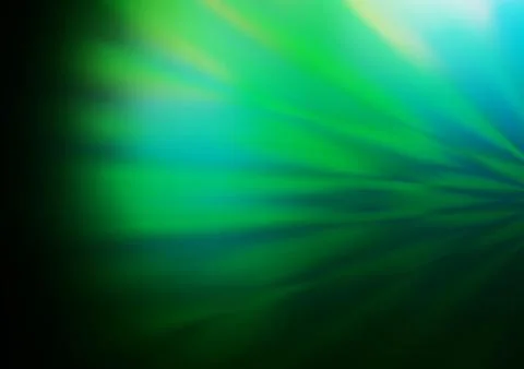 Dark Green vector blurred shine abstract pattern. Illustrazione stock