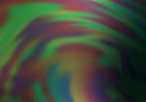 Dark Green vector blurred shine abstract pattern. Stock Illustration