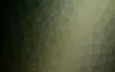 Dark Green vector blurry triangle pattern. Stock Illustration