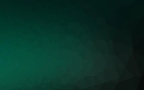 Dark Green vector blurry triangle pattern. 스톡 일러스트