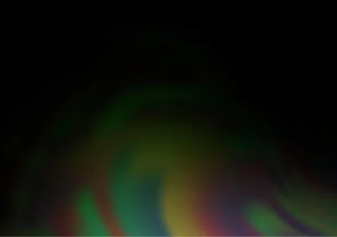 Dark Green vector bokeh and colorful pattern. Illustrazione stock