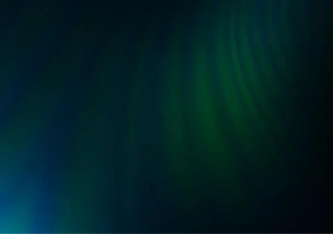Dark Green vector bokeh pattern. Stock Illustration