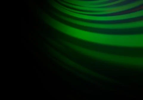 Dark Green vector bokeh template. Illustrazione stock