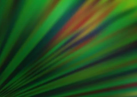 Dark Green vector glossy bokeh pattern. イラスト素材