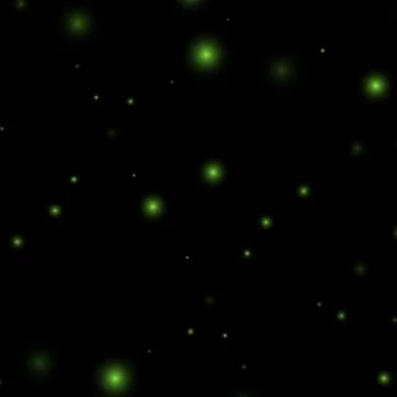 Dark Green vector layout with bright stars. Modern geometric abstract illus.. Stock Illustration
