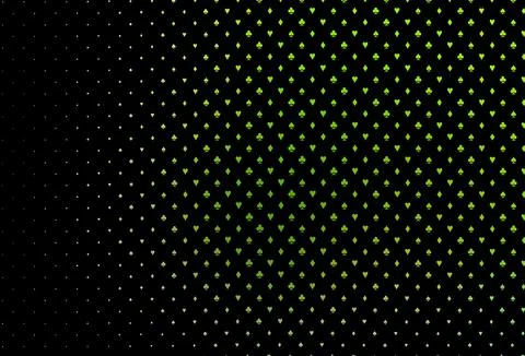 Dark green vector layout with elements of cards. 스톡 일러스트