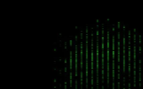 Dark Green vector layout with flat lines. 스톡 일러스트