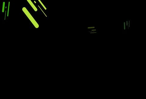Dark green vector layout with flat lines. Stock Illustration