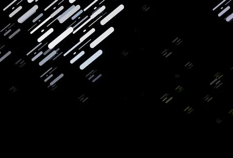 Dark Green vector layout with flat lines. Illustrazione stock